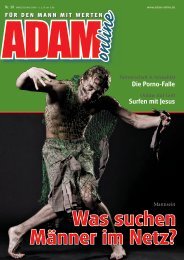 Adam online Nr. 18 Vorschau