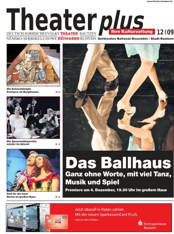 Theaterzeitung Dez. - Deutsch-sorbisches Volkstheater