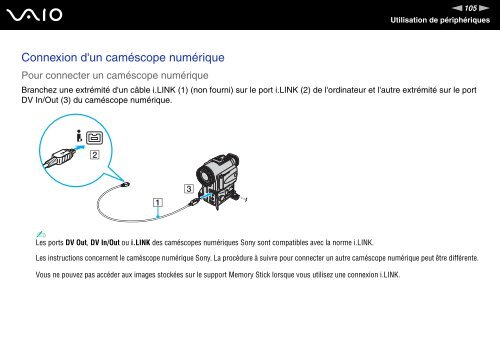 Sony VGN-AR71M - VGN-AR71M Istruzioni per l'uso Francese