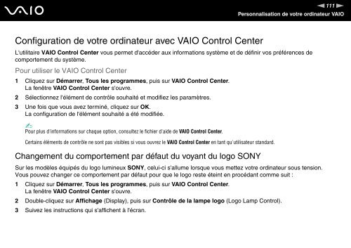 Sony VGN-AR71M - VGN-AR71M Istruzioni per l'uso Francese