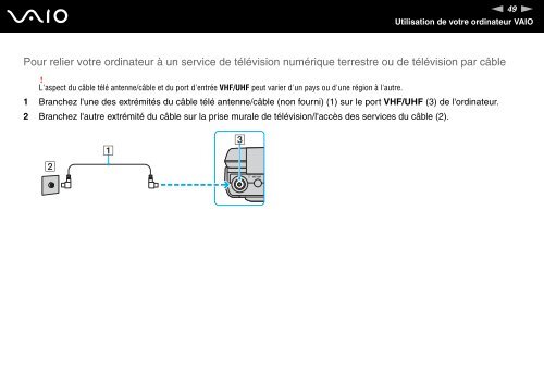 Sony VGN-AR71M - VGN-AR71M Istruzioni per l'uso Francese