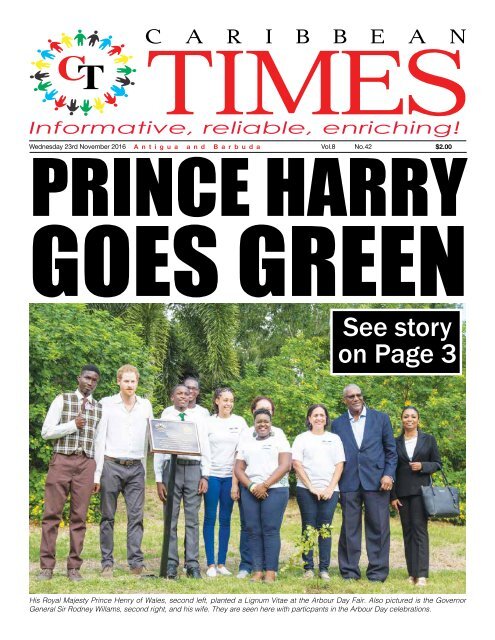 Caribbean Times 42nd Issue - 23rd November 2016