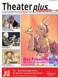 Theaterzeitung Nov. - Deutsch-sorbisches Volkstheater