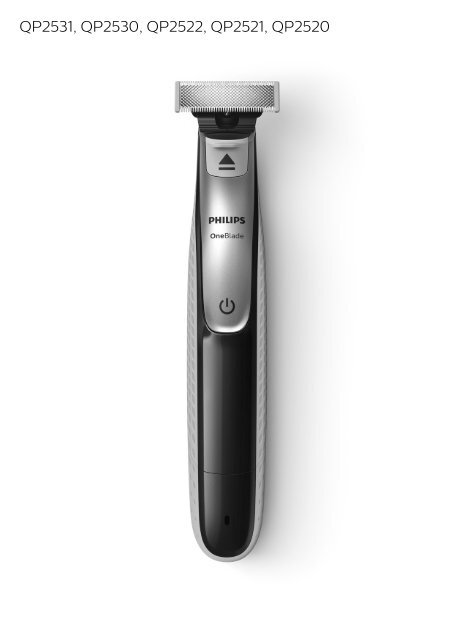 Philips OneBlade - Mode d&rsquo;emploi - MSA