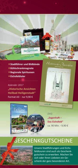 Heiligenstädter Weihnachtsmarkt Programm