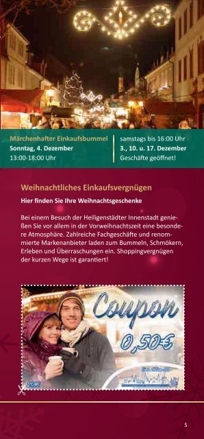 Heiligenstädter Weihnachtsmarkt Programm