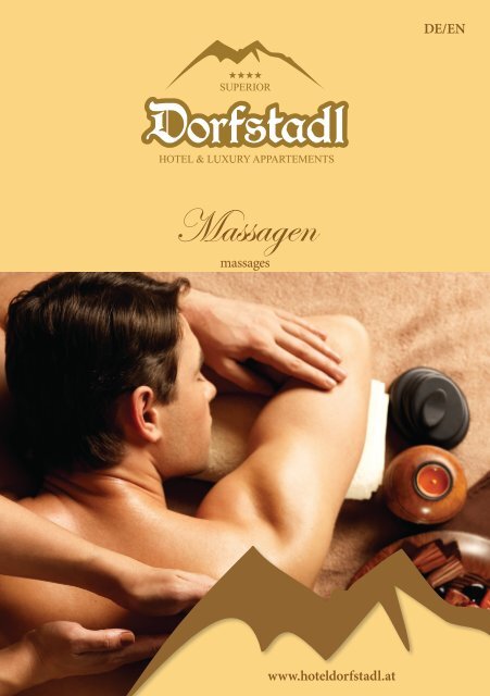 Hotel Dorfstadl - Wellnessprospekt