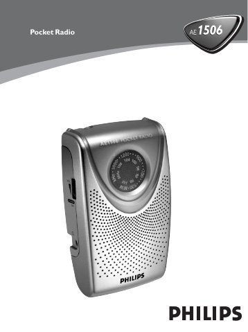 Philips Radio portable - Mode dâemploi - DEU