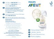 Philips Avent Gift Set Allaitement Naturel - Mode dâemploi - RUS