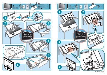 Philips TÃ©lÃ©viseur Ã©cran plat numÃ©rique Ã  Ã©cran large - Guide de mise en route - NLD