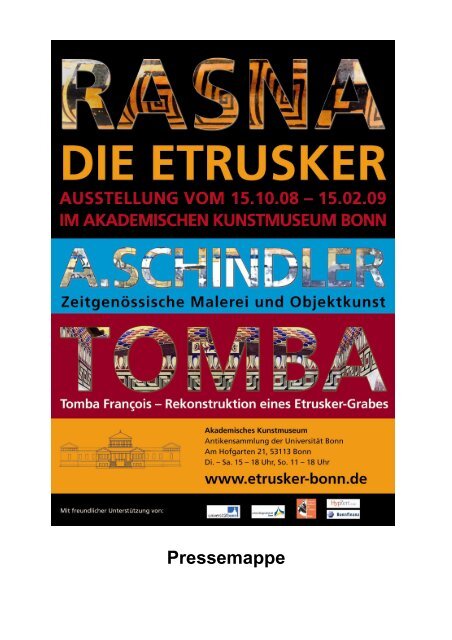 rasna - Die Etrusker in Bonn