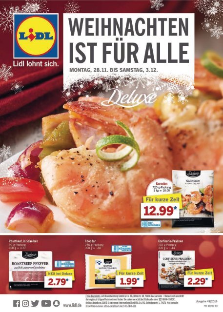 Lidl Prospekt KW48 Prospekte24.com