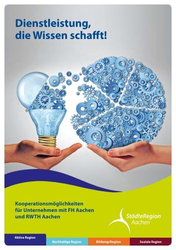 Dienstleistung, die Wissen schafft!