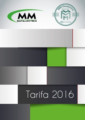 MM Dataelectric Tarifa productos 2016
