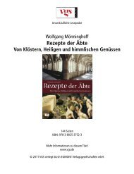Rezepte der Äbte Von Klöstern, Heiligen und himmlischen ... - Vgs