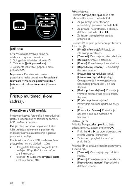 Philips TV LCD - Mode d&rsquo;emploi - HRV