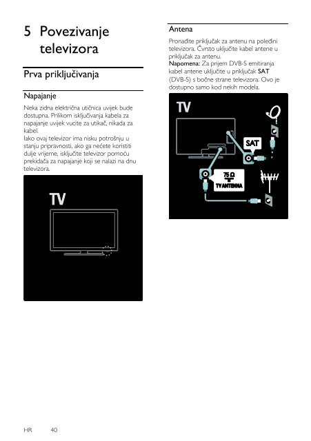 Philips TV LCD - Mode d&rsquo;emploi - HRV