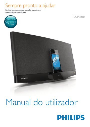 Philips MicrochaÃ®ne - Mode dâemploi - POR