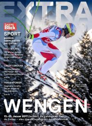SonntagsBlick Beilage Wengen und Adelboden Weltcups 2017