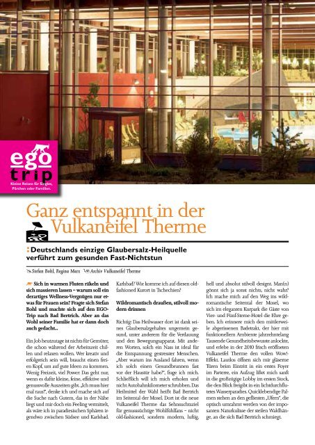 ego Magazin Bitburg Südeifel Ausgabe 4