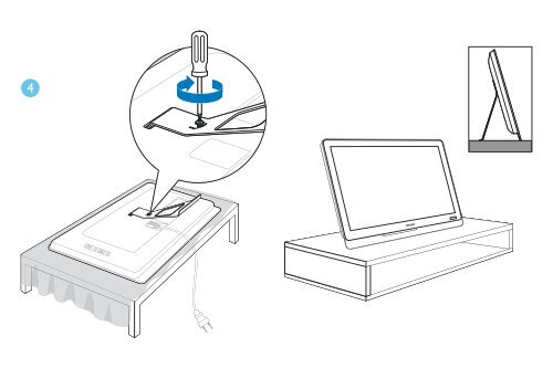 Philips DesignLine Tilt T&eacute;l&eacute;viseur LED - Guide de mise en route - UKR