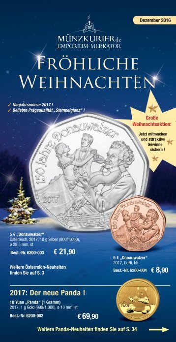 Münzkurier Dezember 2016