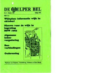 Helperbel 1993, nummer 3