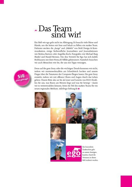 ego Magazin Bitburg Südeifel Ausgabe 1
