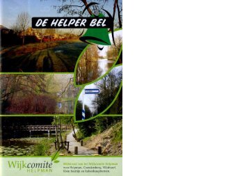 Helperbel 2007, nummer 1