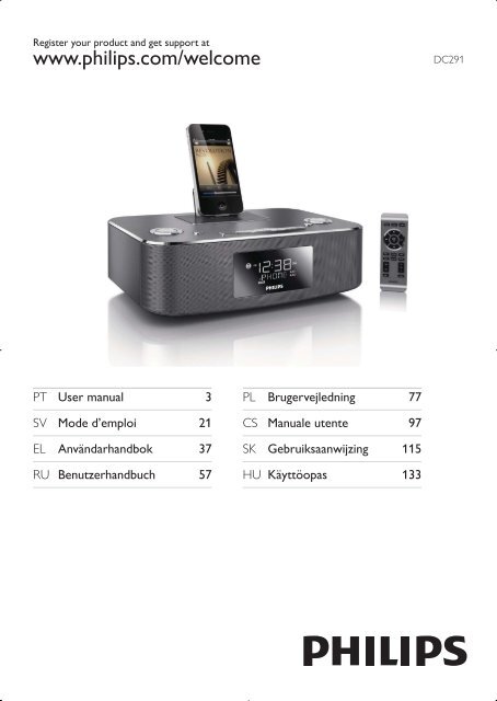 Philips Station d'accueil pour iPod/iPhone/iPad - Mode d&rsquo;emploi - SWE