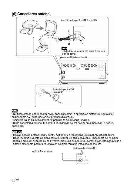 Sony DAV-IS50 - DAV-IS50 Istruzioni per l'uso Rumeno