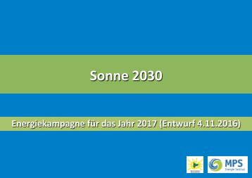 Sonne 2030