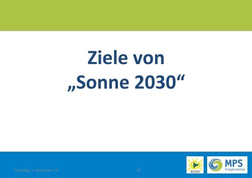 Sonne 2030