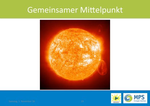 Sonne 2030