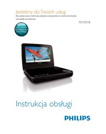 Philips Lecteur de DVD portable - Mode dâemploi - POL