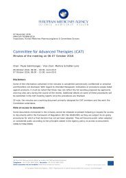 Committee for Advanced Therapies (CAT)