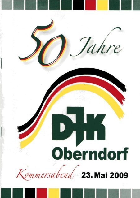 Grußwort des I - DJK Oberndorf