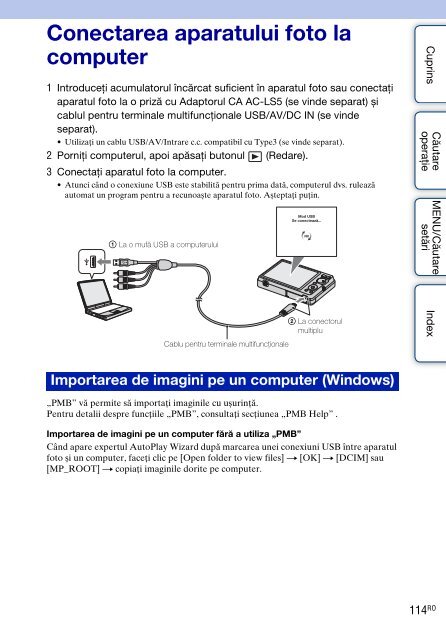 Sony DSC-W350 - DSC-W350 Istruzioni per l'uso Rumeno