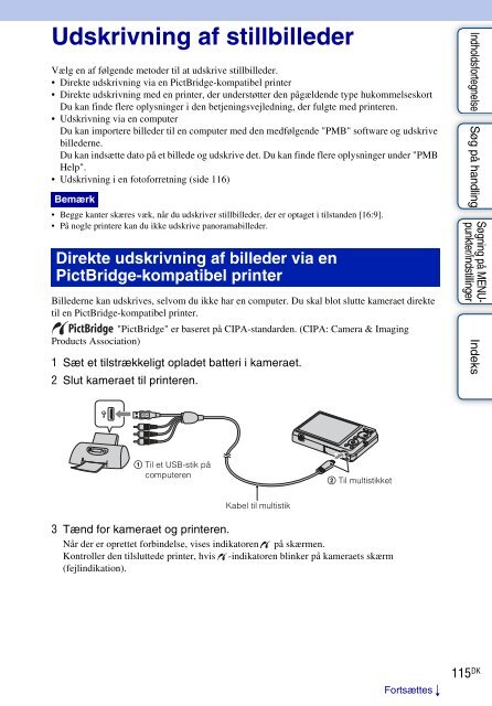 Sony DSC-W350 - DSC-W350 Istruzioni per l'uso Danese