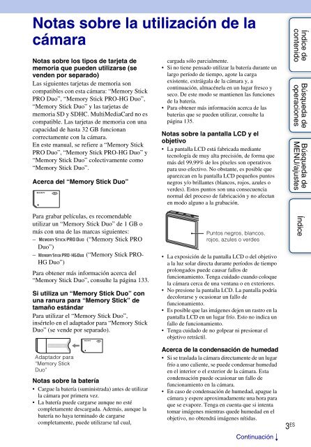 Sony DSC-W350 - DSC-W350 Guida all&rsquo;uso Spagnolo