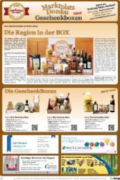 Die Region in der Box