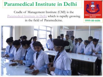 Paramedical Institute in Delhi