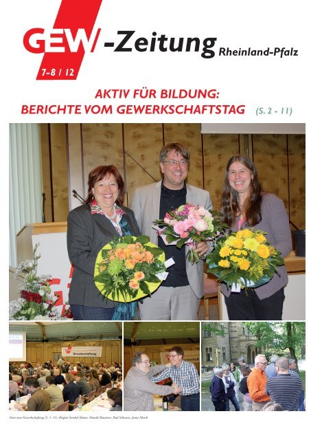 GEW-ZEitUnG Rheinland-Pfalz nr. 7-8 / 2012