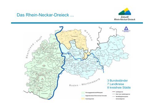 Sachstandsbericht aus der Region Rhein-Neckar-Dreieck