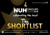 NUH Honours Shortlist 2016