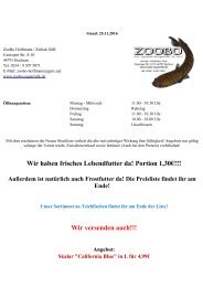 Stockliste ZooBo 25.11.2016