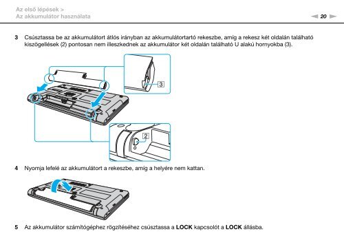 Sony VPCEB4A4E - VPCEB4A4E Istruzioni per l'uso Ungherese