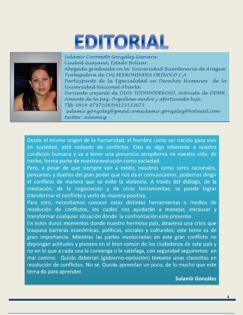 REVISTA DIGITAL-RESOLUCIÓN DE CONFLICTOS