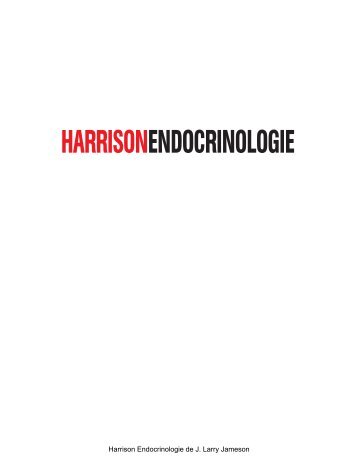 Manual endocrinologie harrison