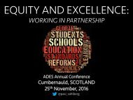 EQUITY AND EXCELLENCE